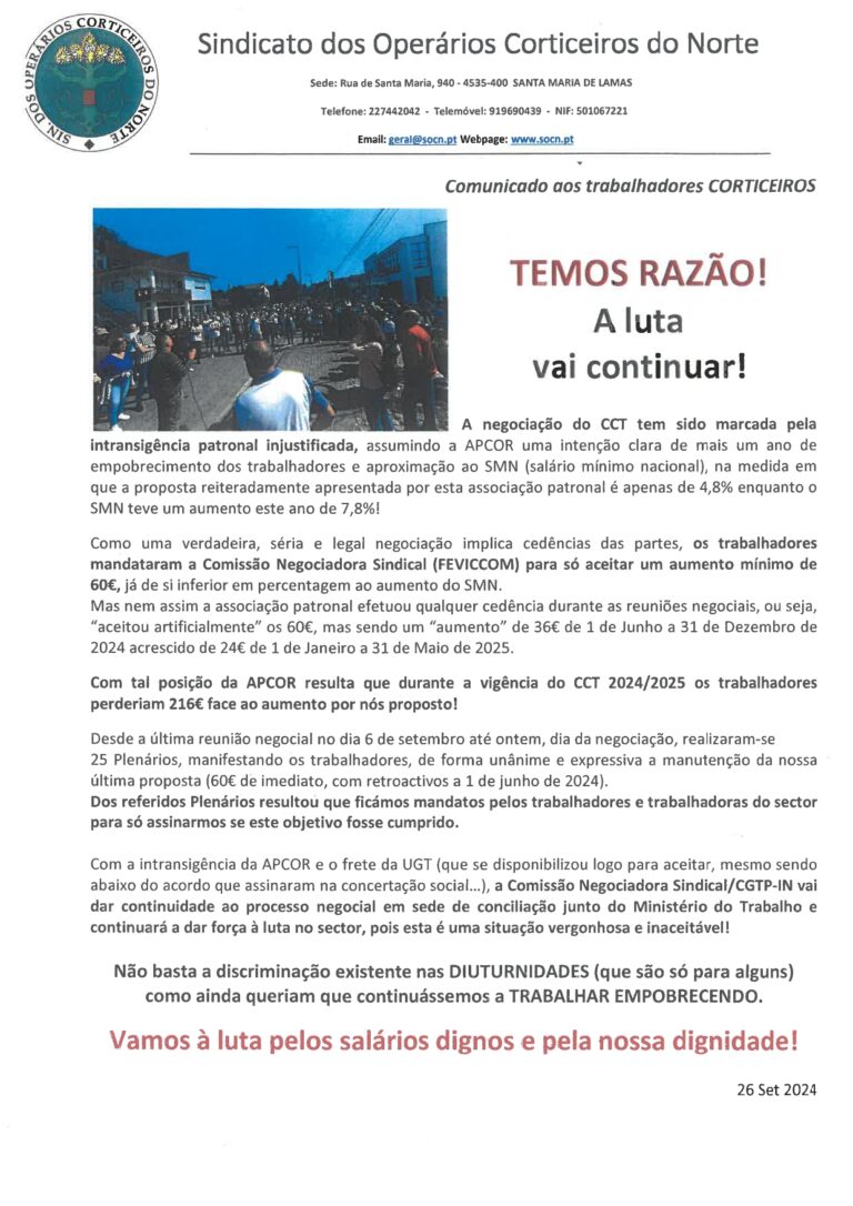 comunicado 30 set 2024