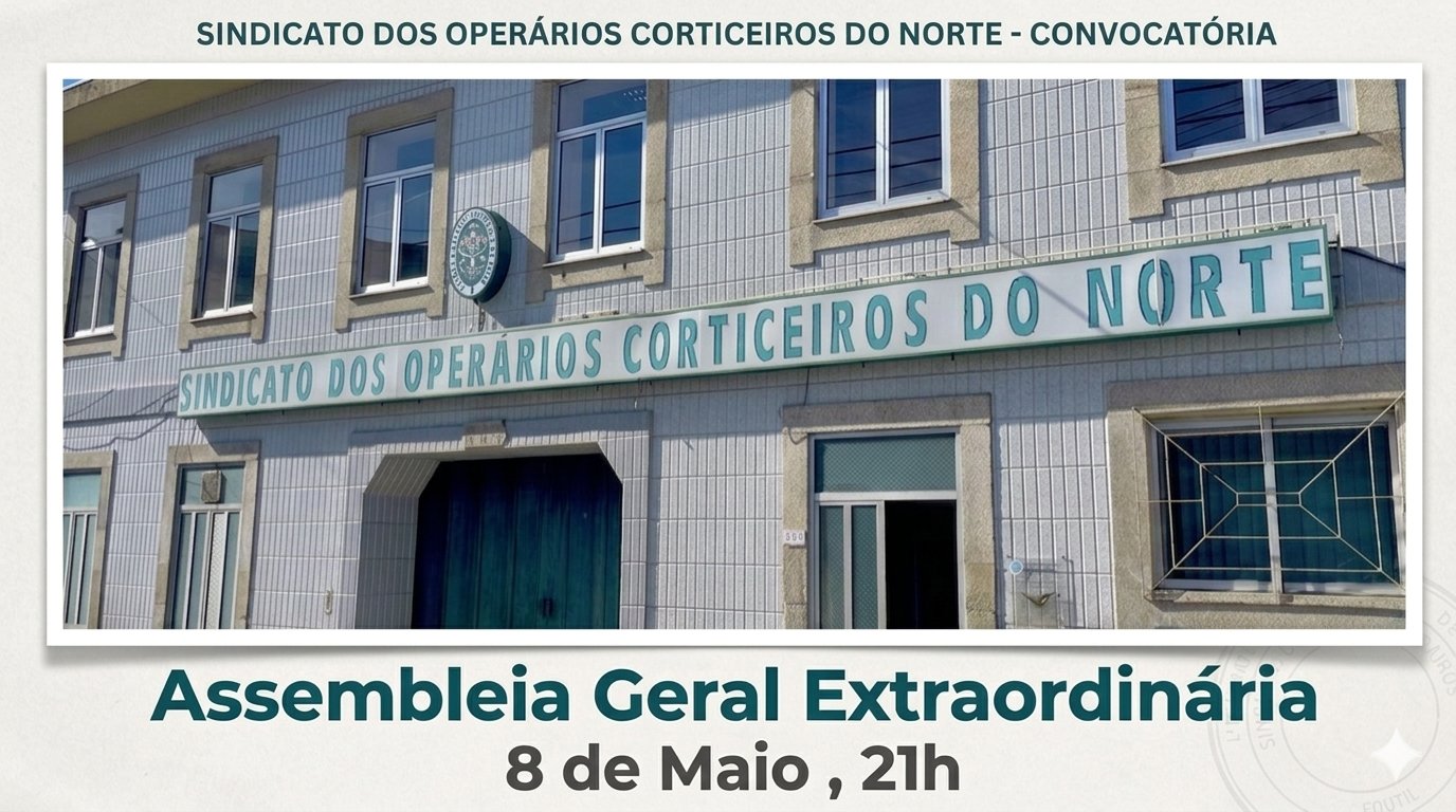 Assembleia Geral Extraordinária 8 Maio 